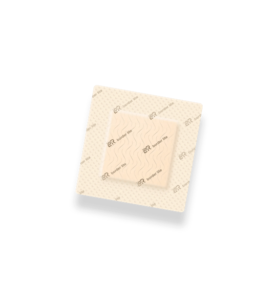 Suprasorb P SensiFlex PU-Schaumverband steril, border lite, 7,5x7,5cm, 10Stk (REF 401108) / PZN: 19863040
