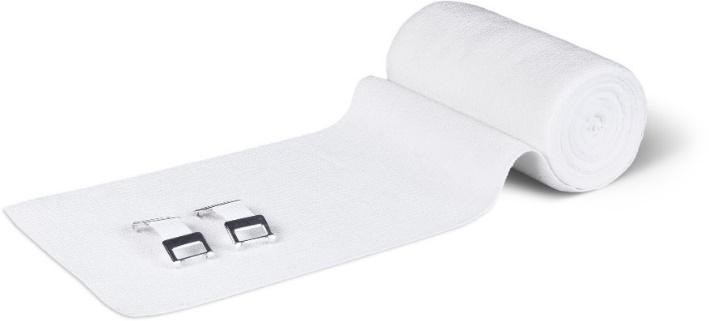 4PRAX®ideal DIN / Idealbinden 10cm x 5m / textilelastisch / kurzer Zug / weiß / 10 St. p.P. / REF: 813102FP / PZN: 20230558