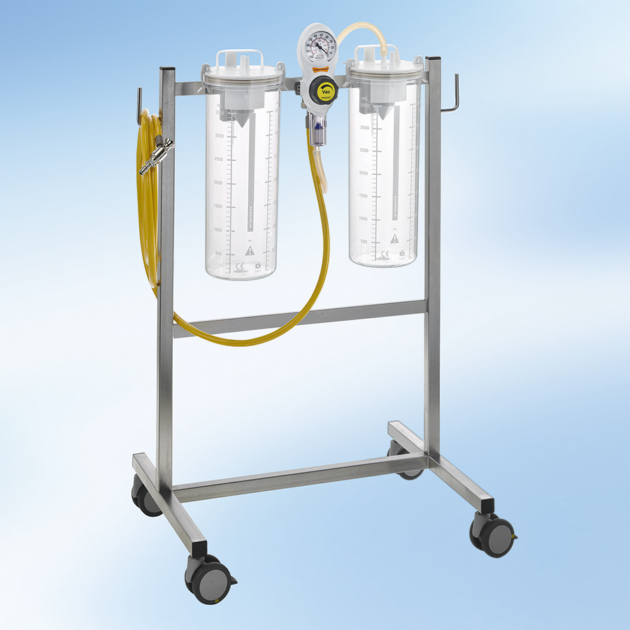 ATMOS S VAC Fahrbare Saugeinheit / VAC / 2x4 l /PC/ ISO