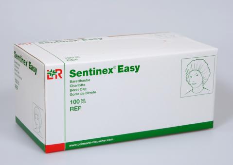 Sentinex Easy/ Baretthaube / grün  / 100 St. p.P. / PZN: 04216398 / REF: 17427