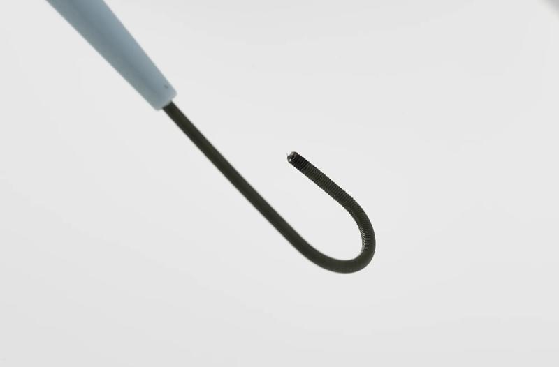 Angiokard IntroGuide F 80cm-0.035, ste, feste Seele, PTFE besch, J-Spitze 3mm (REF 160157)
