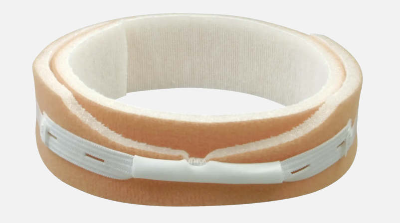Endotape / Mit elastischen, silikonbeschichteten Bändchen, zum Einmalgebrauch, Farbe: beige / 10 St. p.P. / Kind / Erwachsener / 540 mm / REF: 40-8018-044