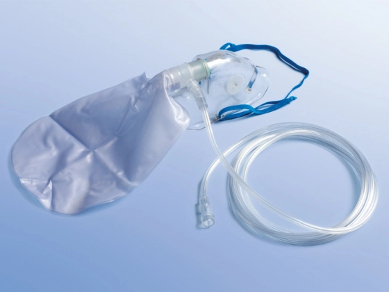 Dahlhausen Sauerstoffmaske Erw. mit Sauerstoffreservoir, mit 2 Ventilen, ohne Rückatmung / 1 St. p.P. / REF: 100008130 / PZN: 03048941