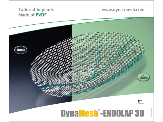 Dahlhausen DynaMesh®-ENDOLAP 3D 10x15 cm 1 Stk/Pkg / 1 Pg p.P. / REF: 2611131015 / PZN: 10914652