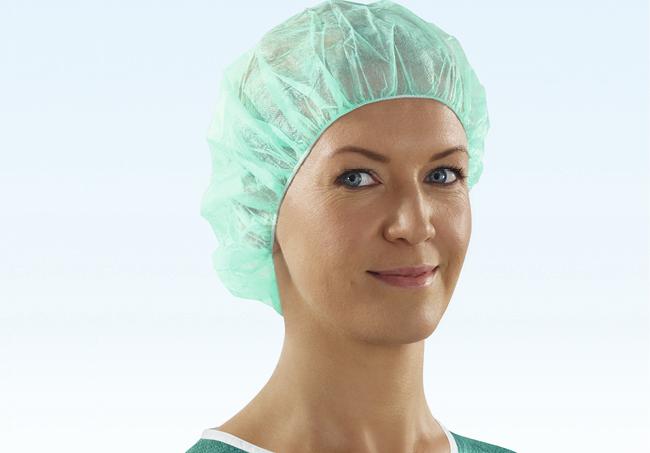 Sentinex Easy Baretthaube, weiß, 100 Stk (REF 17429)