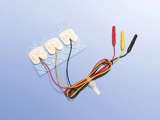 Dahlhausen Neonatal-Elektrode, eckig, 50 cm Kabel 1,5 mm DIN Stecker / 150 St. p.P. / REF: 1900000817 / PZN: 20025479