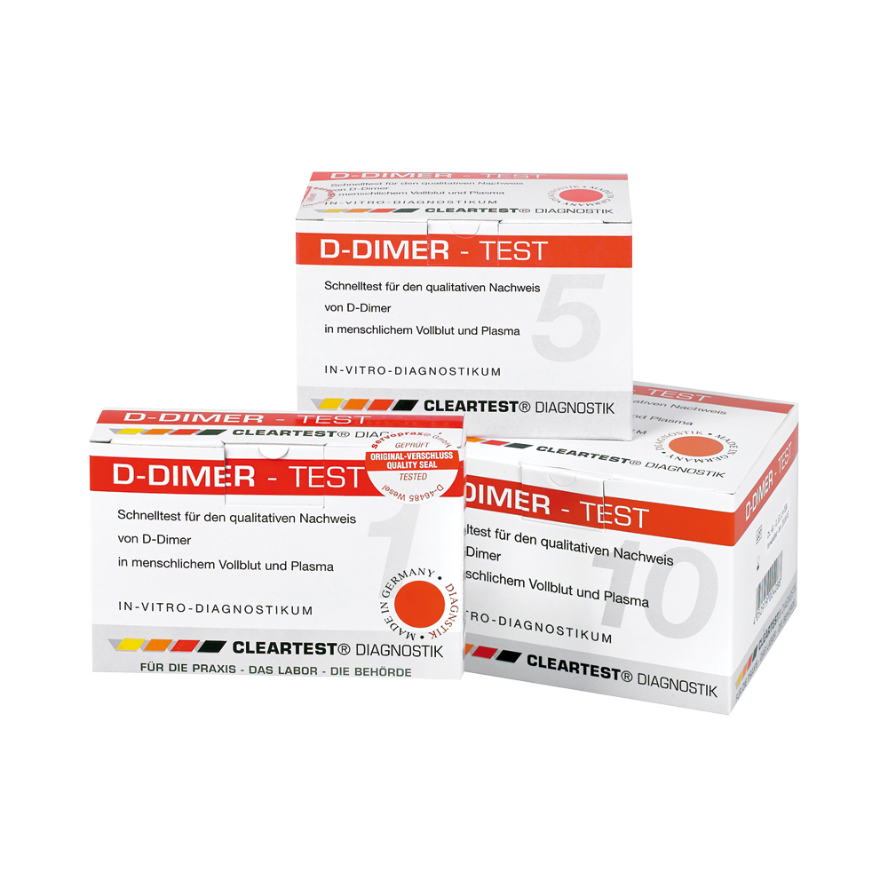 Servoprax Cleartest® D-Dimer Kassettentest