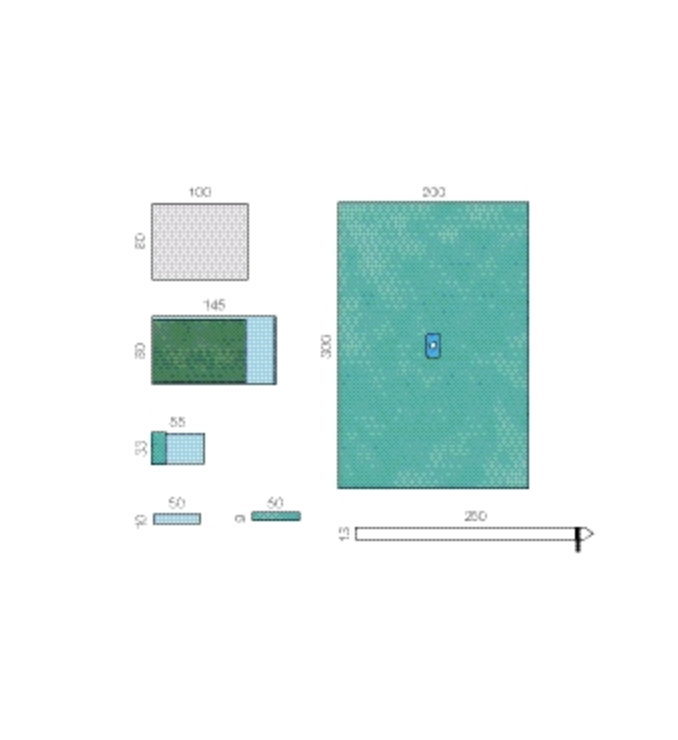 L & R Raucodrape PRO Arthroskopie-Set II / L&R / steril /  21 Sets p.P. / REF: 	33351