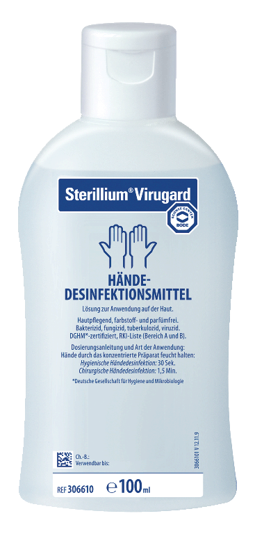Hartmann Bode Sterillium® Virugard 100ml Kittelflasche Händedesinfektionsmittel