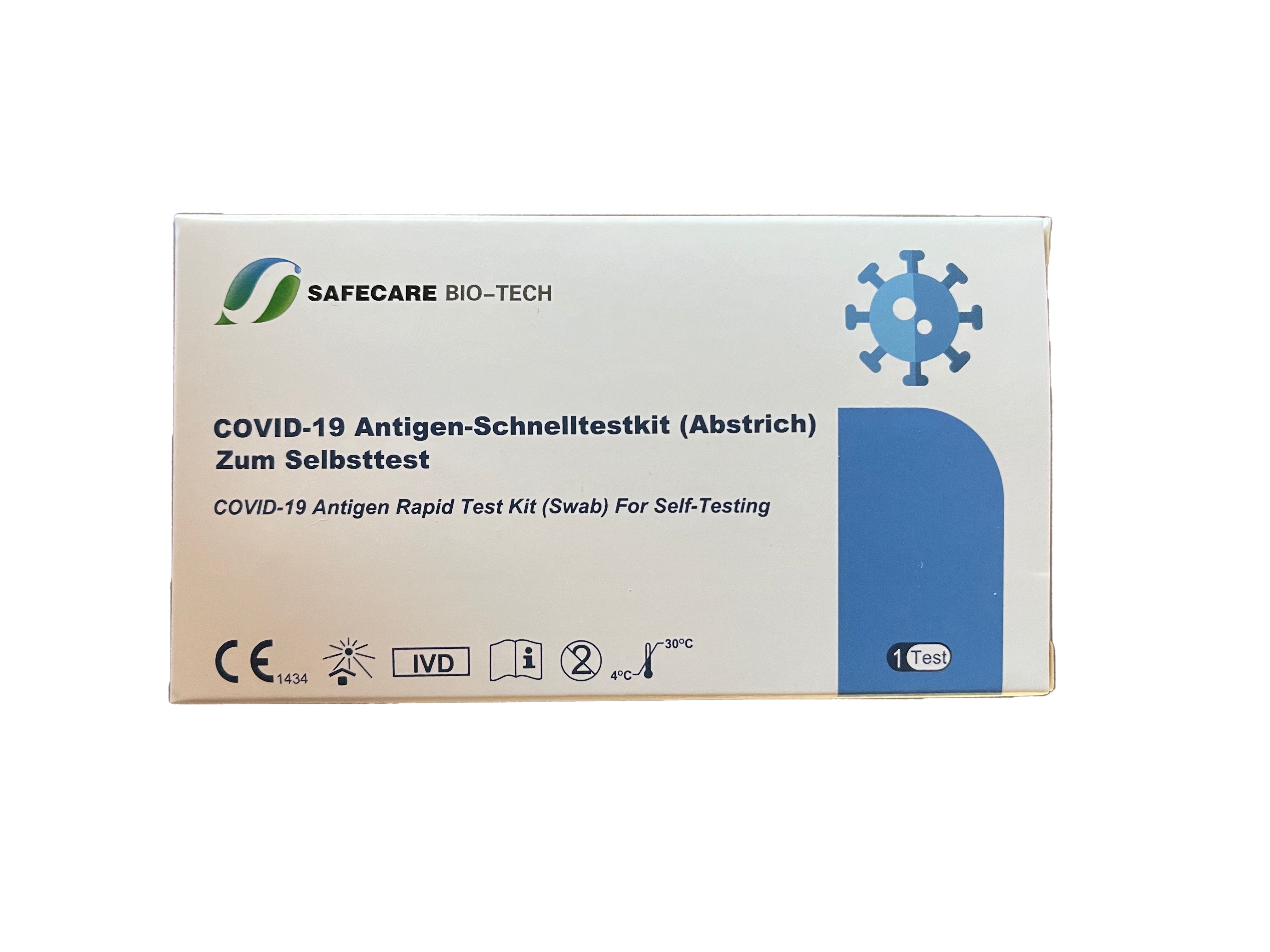 Safecare Covid-19 Antigen Selbsttest - einzeln verpackt