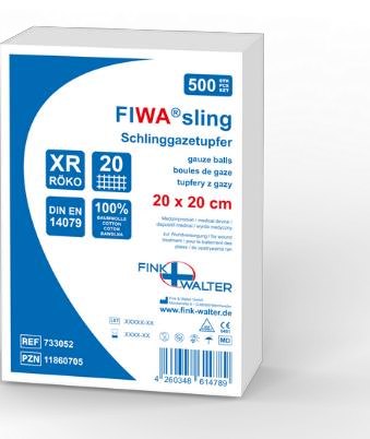 FIWA®sling - Tupfer 20x20cm  REF: 733052 / PZN: 11860705