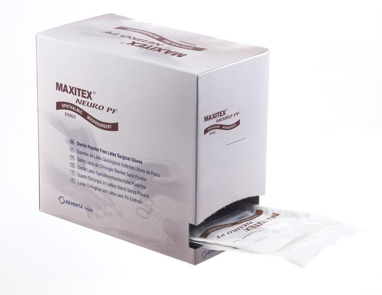 Maxitex Neuro OP-Handschuhe Gr. 6,5 AP 50 Mikrochir. Handschuhe, puderfrei (REF 102116)