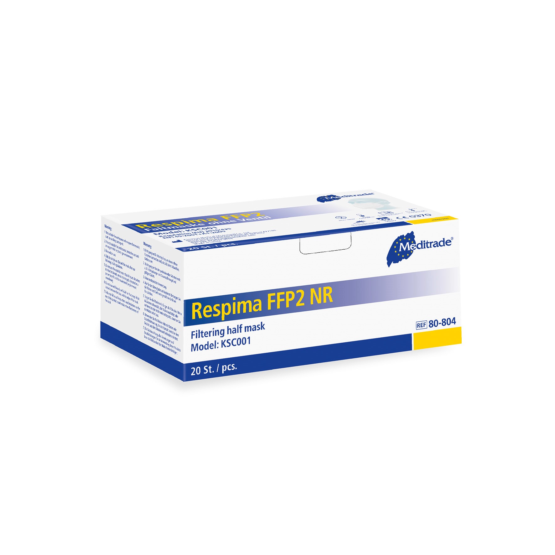 Meditrade Respima FFP2 (20 Stück pro Packung)