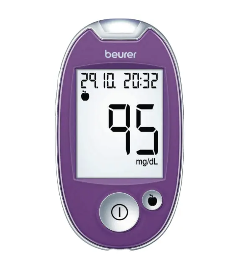 GL 44  mg/dL  / Blutzuckermessgerät / Purple / 1 St. p.P. / PZN: 08600001 / REF: 46313