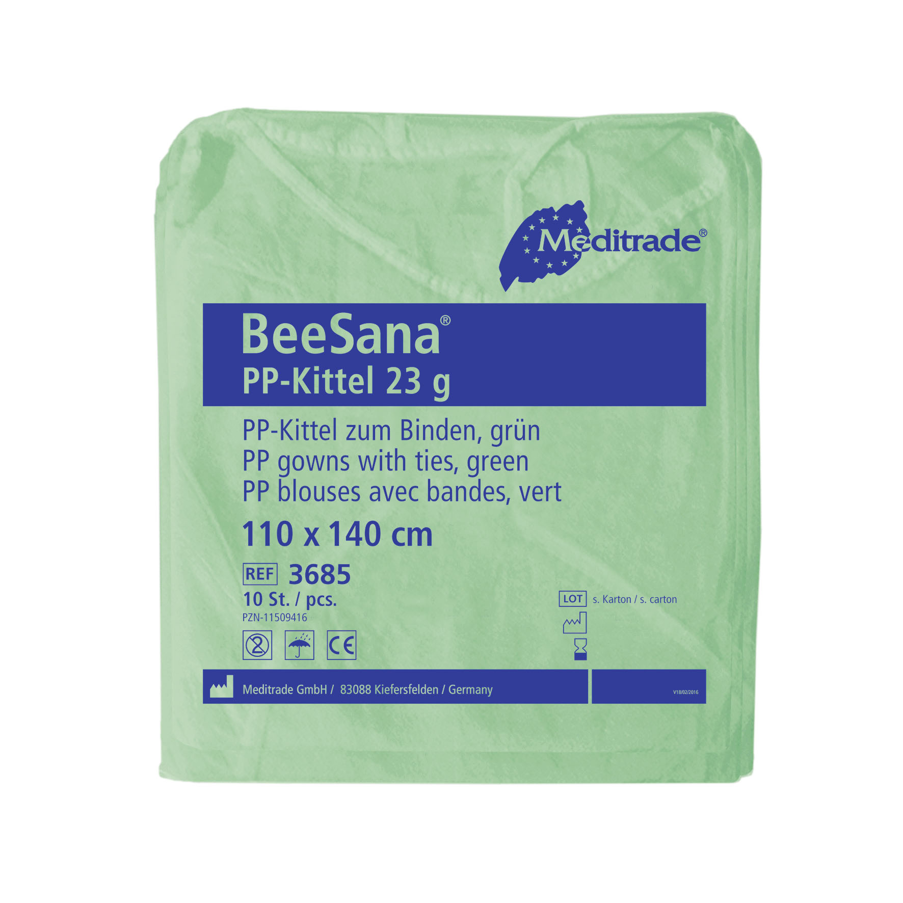 Meditrade BEESANA® PP-KITTEL 23g (10 Stück pro VPE)