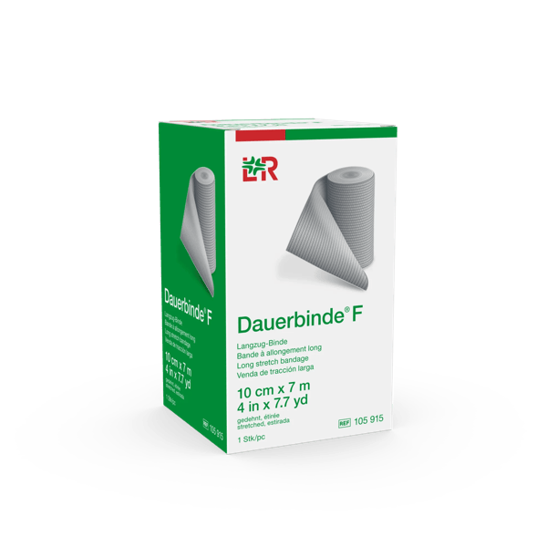 Dauerbinde F Langzugbinde 10cmx7m, einzeln verpackt (REF 105915) / PZN: 12592313