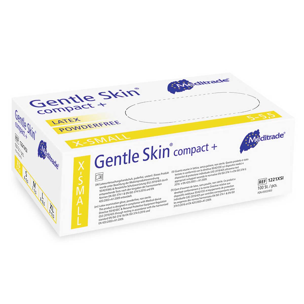 Meditrade GENTLE SKIN® COMPACT+ Latex XS