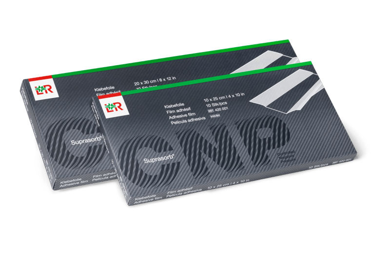 Suprasorb CNP Klebefolie 10x25cm, 10 Stück (REF 420001)