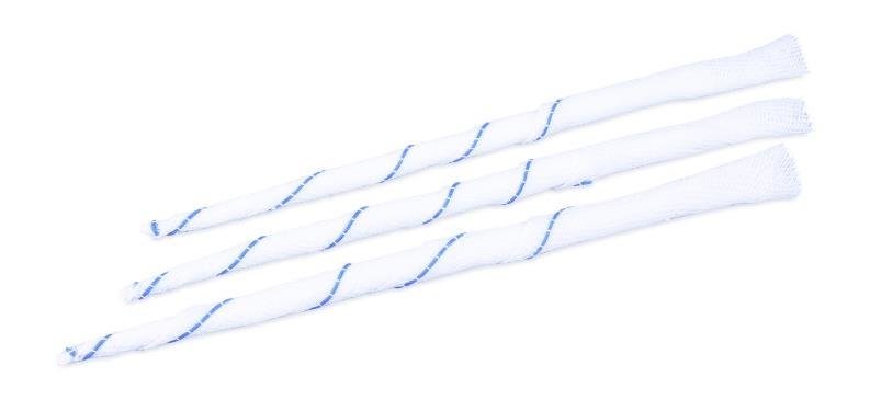 Fink & Walter FIWA®sling – Spitztupfer steril 15x15cm armiert (mit Sicherheitsfaden, 30 cm), Röko, VM 20 DIN 14079 BW, doppelt verpackt mit Zählkarte, Set à 6 Stück / 6 St. (REF 580003)