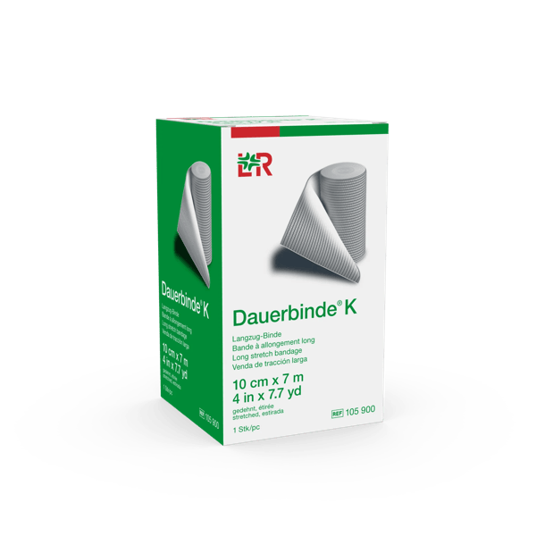 Dauerbinde K Langzugbinde 8cmx7m, einzeln verpackt (REF 105905) / PZN: 12589009
