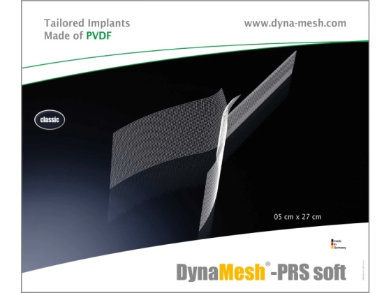 Dahlhausen DynaMesh®-PRS soft, PVDF, 5x27 cm 1 Stk/Pkg / 1 Pg p.P. / REF: 2621350527 / PZN: 19389992