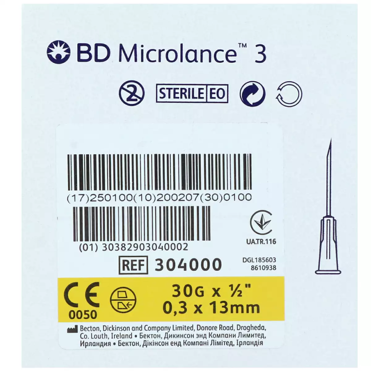 BD Microlance 3 Sonderkanülen 30 G 1/2 0.29x13 mm