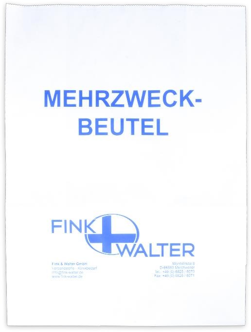 Fink & Walter FIWA®protect – Mehrzweckbeutel (Abwurfbeutel) 220x110x285mm (gebündelt à 50 Stück) / 50 St. (REF 2520699)
