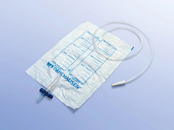 Dahlhausen Urinbeutel 2 L, NRV mit Ablass, unsteril / 25 St. p.P. / REF: 5307721090 / PZN: 06643093
