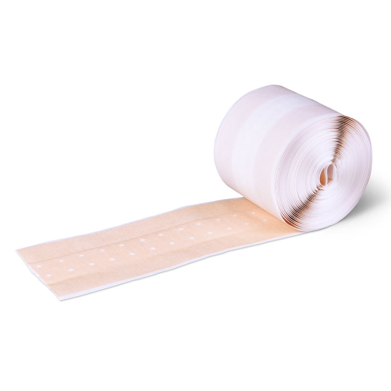 FIWA med tex Wundpflaster Textil 4 cm x 5 m hautfarbend, 1 St
