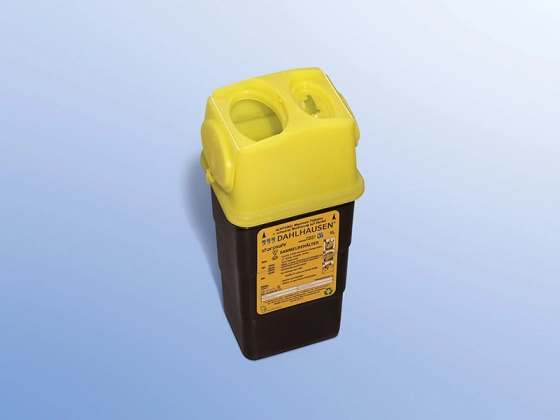 Dahlhausen Sharpsafe® 1 L(recycelter Kunststoff) / 1 St. p.P. / REF: 1200005101 / PZN: 18448296