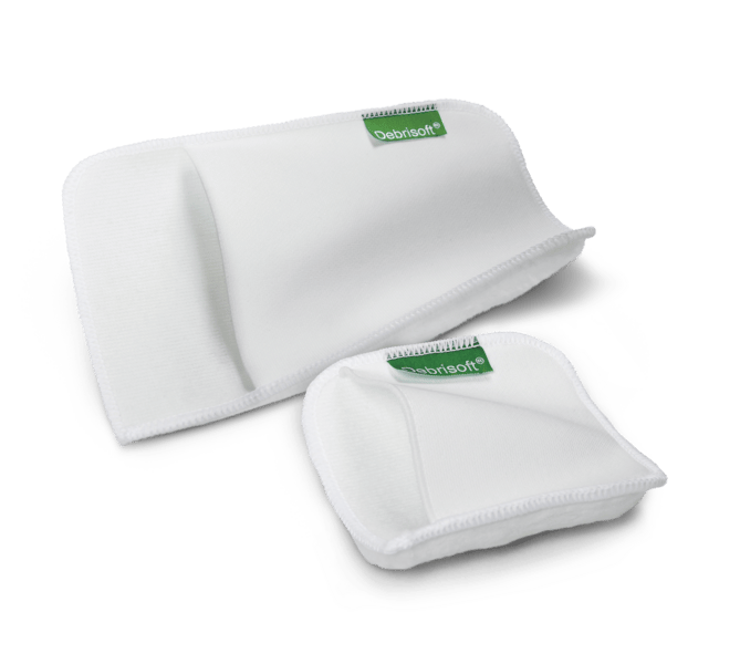 Debrisoft Pad Wundbettvorbereitung steril, 10x10cm, 5 Stück (REF 34321) / PZN: 13155158