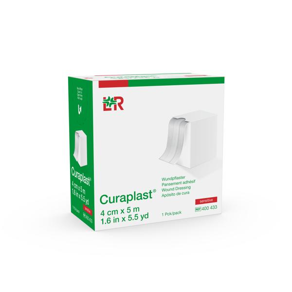 Curaplast sensitive Wundschnellverband 4cmx5m (REF 400433) / PZN: 07366796
