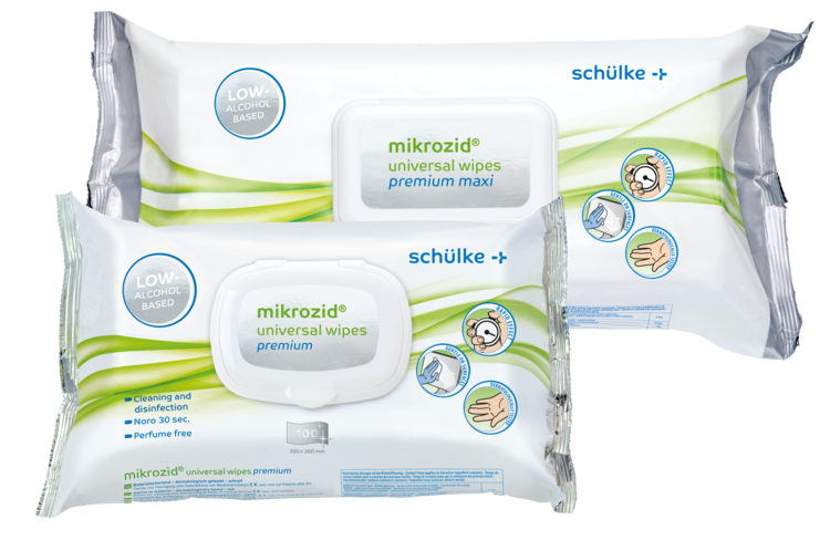 Mikrozid® Universal Wipes Schülke DESINFEKTIONSTÜCHER | 100 STANDARD TÜCHER