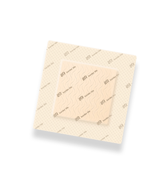 Suprasorb P SensiFlex PU-Schaumverband steril, border lite, 10x10cm, 10Stk (REF 401104) / PZN: 19863005