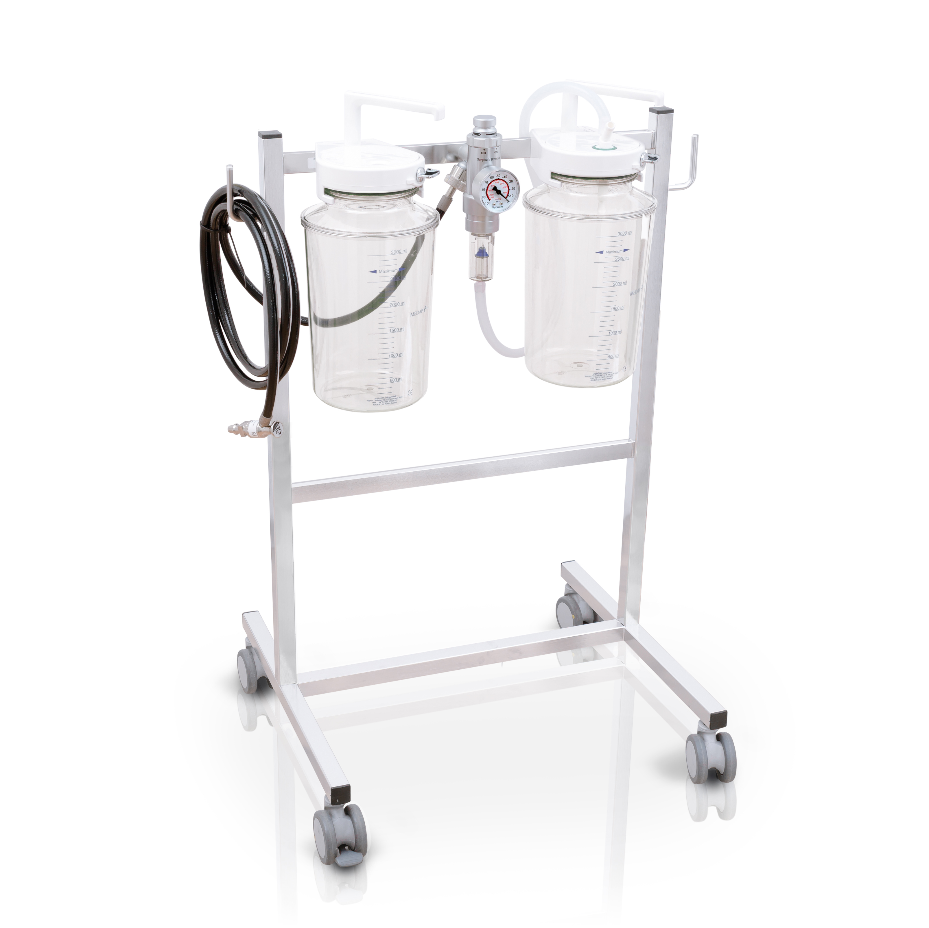 ATMOS S AIR Fahrbare Saugeinheit / AIR / 2x3 l / ISO