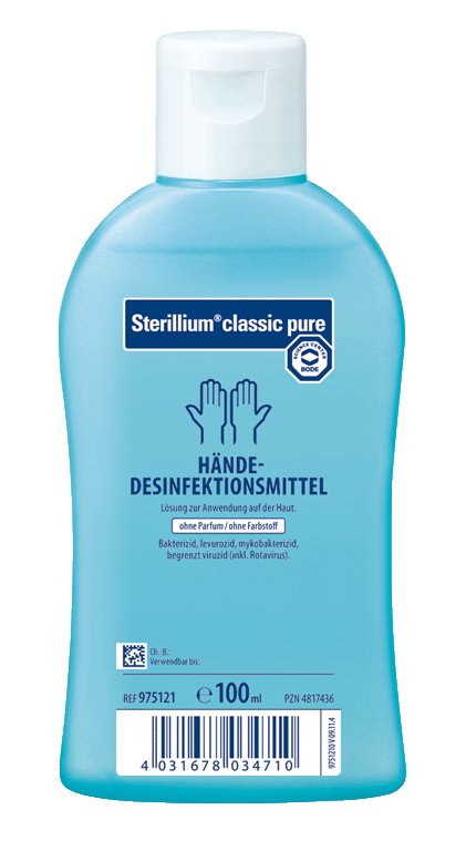 Hartmann Bode Sterillium® classic pure 100ml Kittelflasche Händedesinfektionsmittel