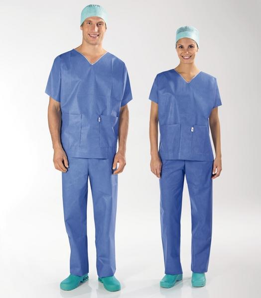 Sentinex Bereichskleidung Hose Größe XS, blau, 80 Stk (REF 39506)