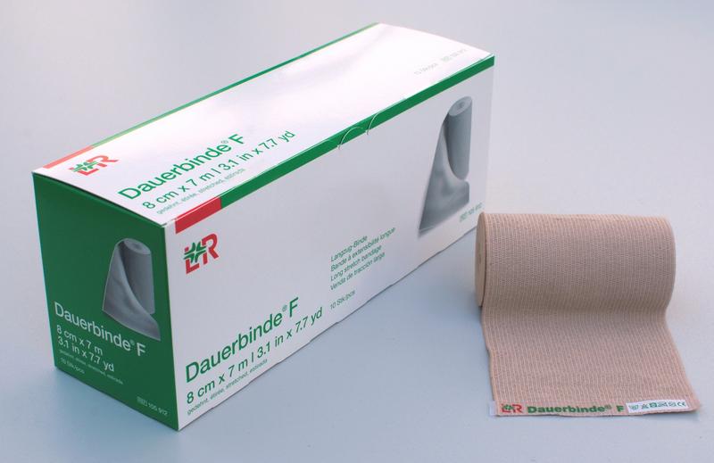 Dauerbinde F Langzugbinde 8cmx7m, lose im Kt. (REF 105912) / PZN: 12592253