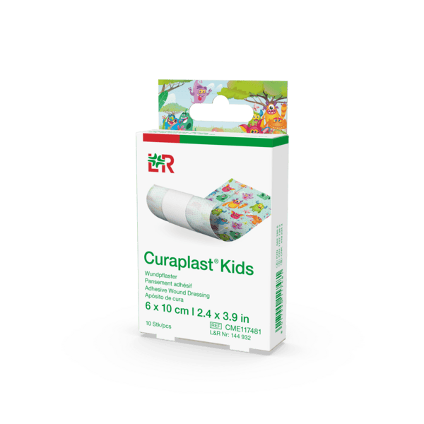 Curaplast kids, zuschneidbar 6cmx1m, 10 Abschnitte á 10cm (REF 144932) / PZN: 17977383