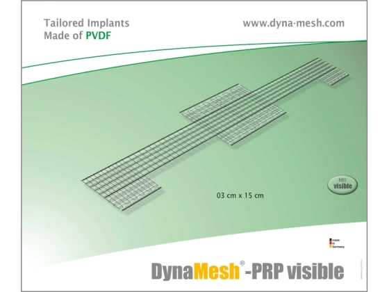 Dahlhausen DynaMesh®-PRP visible 3x15cm 1 Stk/Pkg / 1 Pg p.P. / REF: 2627540316 / PZN: 19390340