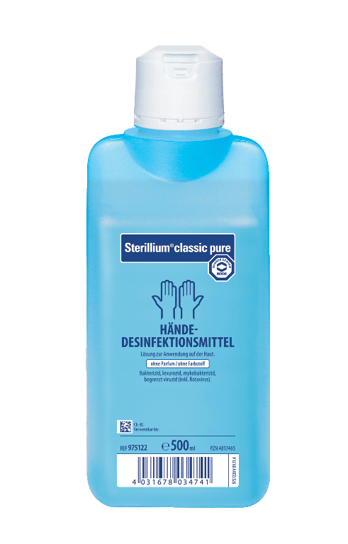 Hartmann Bode Sterillium® classic pure 500ml Flasche Händedesinfektionsmittel
