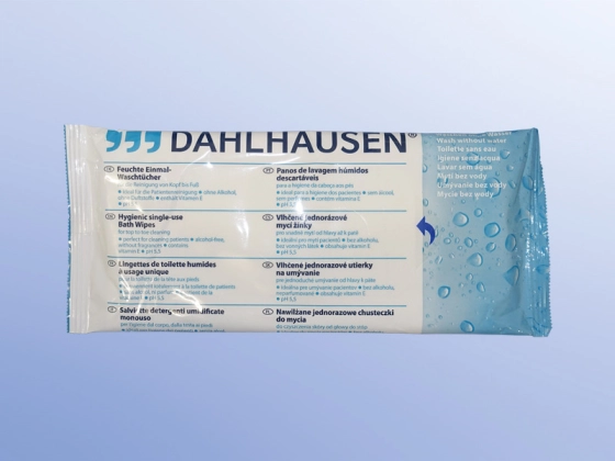 Dahlhausen Einmal-Waschtuch 25 Stk/Pkg / 1 Pg p.P. / REF: 7599000007 / PZN: 06092902