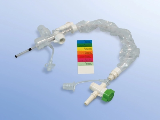 Dahlhausen Geschl. Absaugsys. OptiFlo 72 h safeclean, 36 cm Ch 12 Trach., verschl. Spülkam. / 10 St. p.P. / REF: 4300457121 / PZN: 11049280
