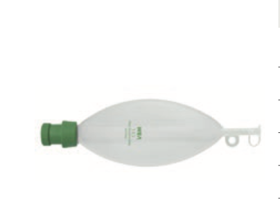 Atembeutel / Offener Schlauchanschluss und Verschlusskappe / 22 mm I.D. Muffe und Aufhängehaken / Wiederverwendbar / 1 St. p.P. / 1000ml / REF: 66-00-045