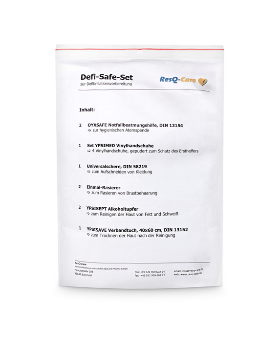 ResQ-Care Defi-Safe-Set / REF: R-600220