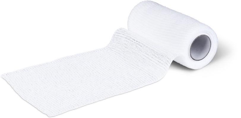 4PRAX®elast krepp haft / Kohäsive / elastische Fixierbinde / 10cm x 20m / KREPP / WEISS / 1 St. / REF: 1051104FP / PZN: 20230334